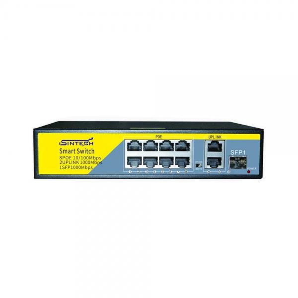 Sintech 11 port POE Switch price in Nepal, POE Switch for ip camera 4 port, 8 port, 16 port, 24 port